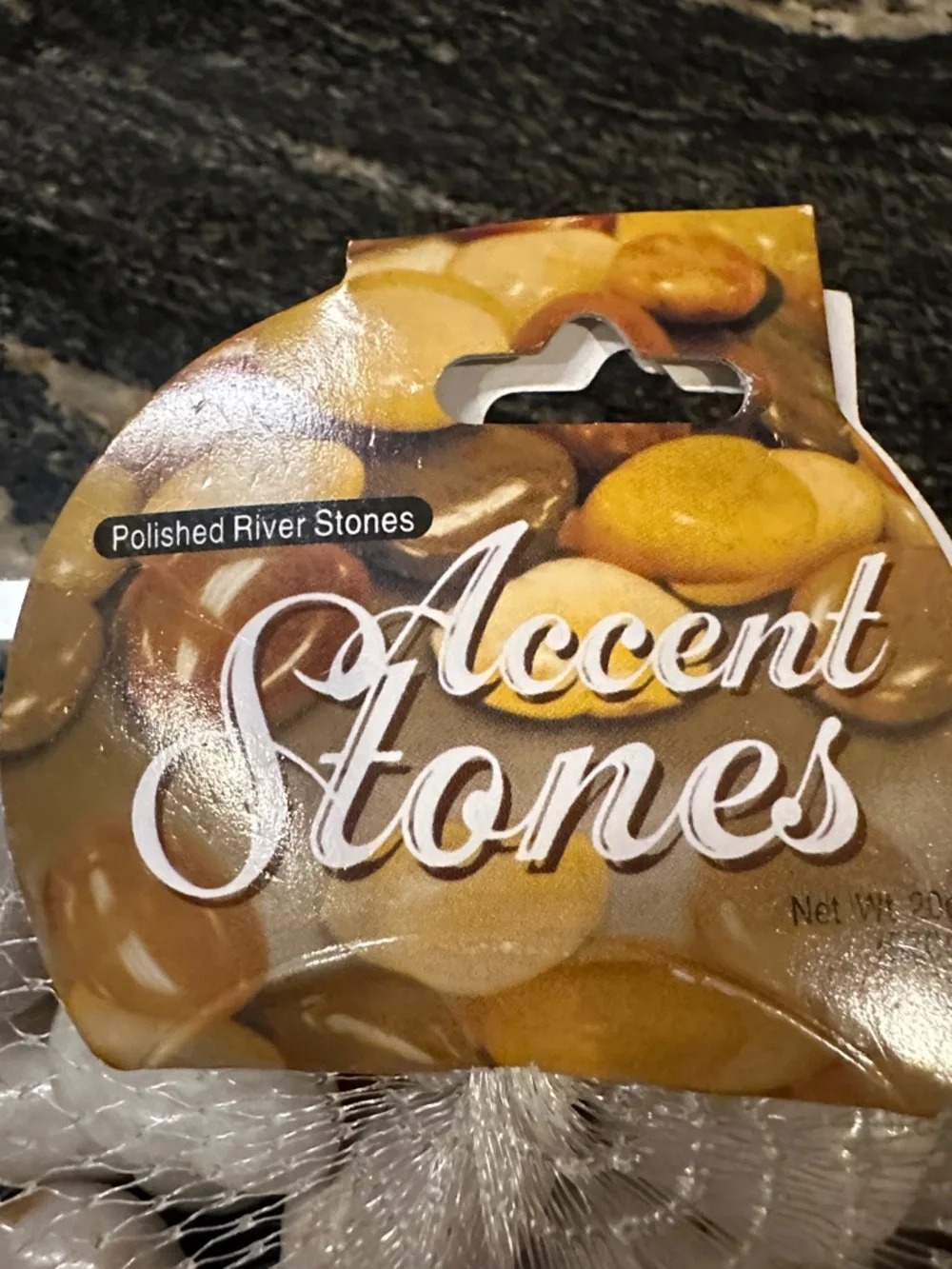 Polished River Stones - White Decorative Accent Stones